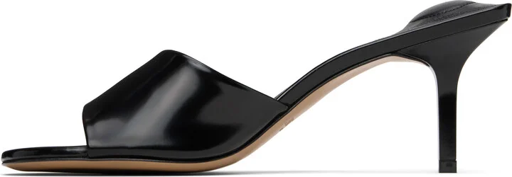 JACQUEMUS Black 'The Cubisto' Mules - Image 3