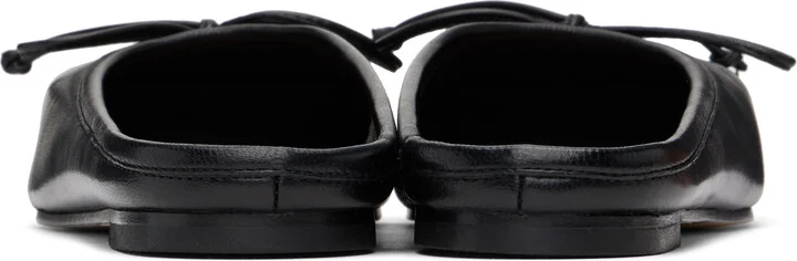 JACQUEMUS Black 'The flat Ballet' Mules - Image 2