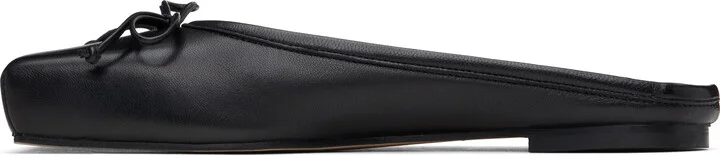 JACQUEMUS Black 'The flat Ballet' Mules - Image 3