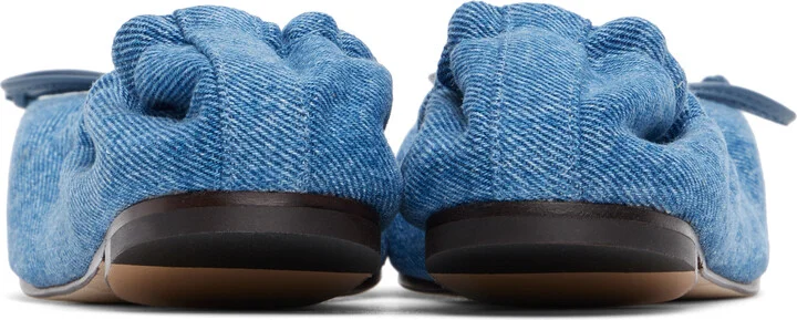 JACQUEMUS Blue La Casa 'Les ballerines Ballet' Ballerina Flats - Image 2