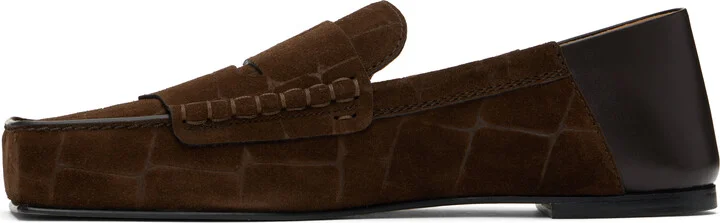 JACQUEMUS Brown La Croisière 'The Carré' Loafers - Image 3