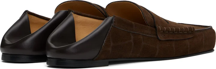 JACQUEMUS Brown La Croisière 'The Carré' Loafers - Image 5