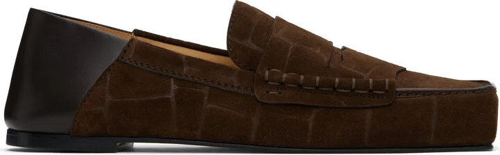 JACQUEMUS Brown La Croisière 'The Carré' Loafers