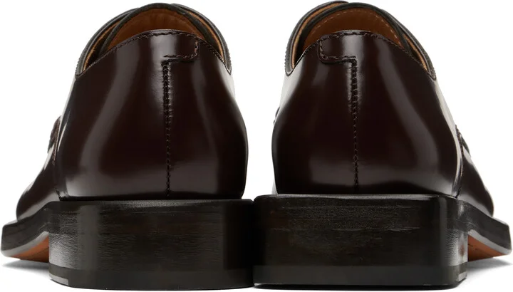 JACQUEMUS Brown La Croisière 'The Derbies' Derbys - Image 2
