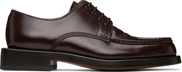 JACQUEMUS Brown La Croisière 'The Derbies' Derbys