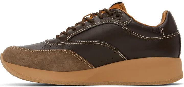 JACQUEMUS Brown Les Sculptures 'La Daddy' Sneakers - Image 3