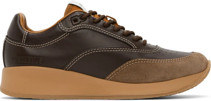 JACQUEMUS Brown Les Sculptures 'La Daddy' Sneakers