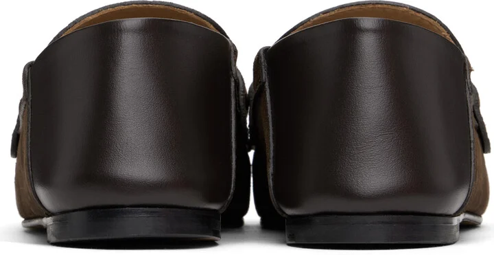 JACQUEMUS Brown 'The Carré' Loafers - Image 2