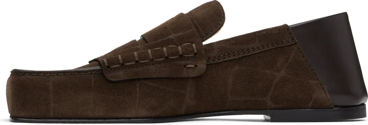 JACQUEMUS Brown 'The Carré' Loafers - Image 3