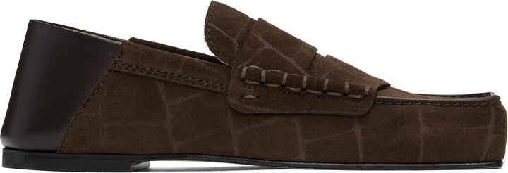 JACQUEMUS Brown 'The Carré' Loafers