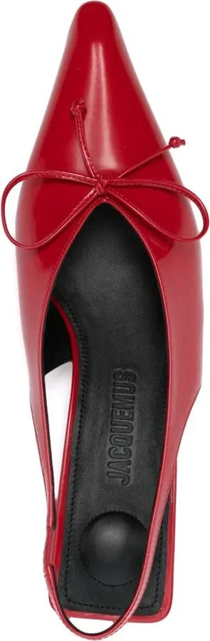 Jacquemus Cubisto Pumps With 35Mm Back Strap - Image 4