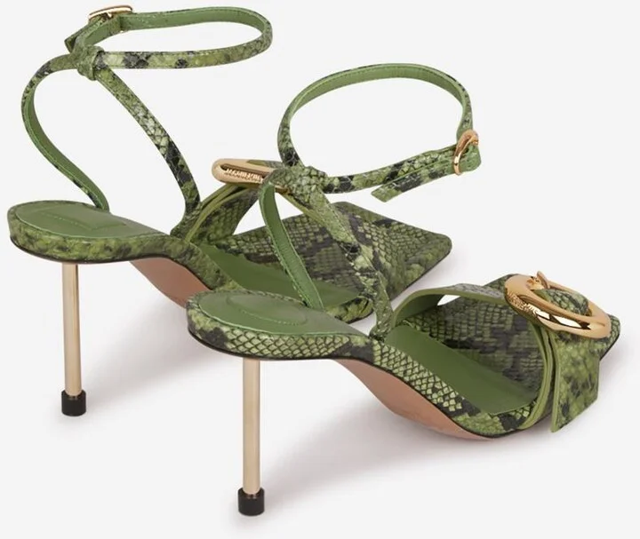 Jacquemus Heeled Sandals The Gift Sandals - Image 3