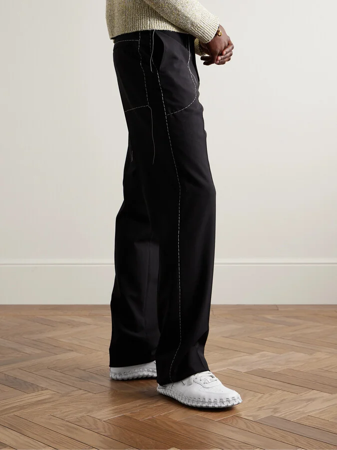 + Jacquemus J Force 1 Low LX SP Embellished Leather Sneakers - Image 2