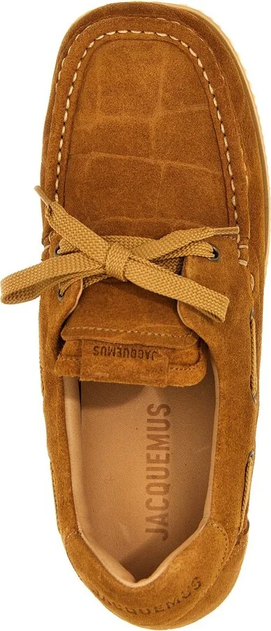 Jacquemus 'Les Batto' Boat Shoe - Image 4