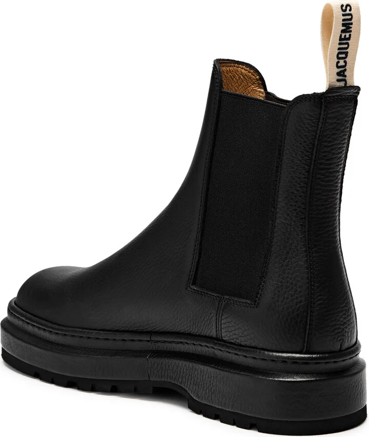 Jacquemus Les Bottines Pavane Leather Chelsea Boots - Image 2
