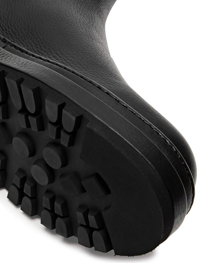 Jacquemus Les Bottines Pavane Leather Chelsea Boots - Image 4