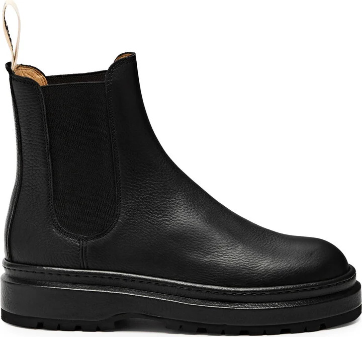 Jacquemus Les Bottines Pavane Leather Chelsea Boots