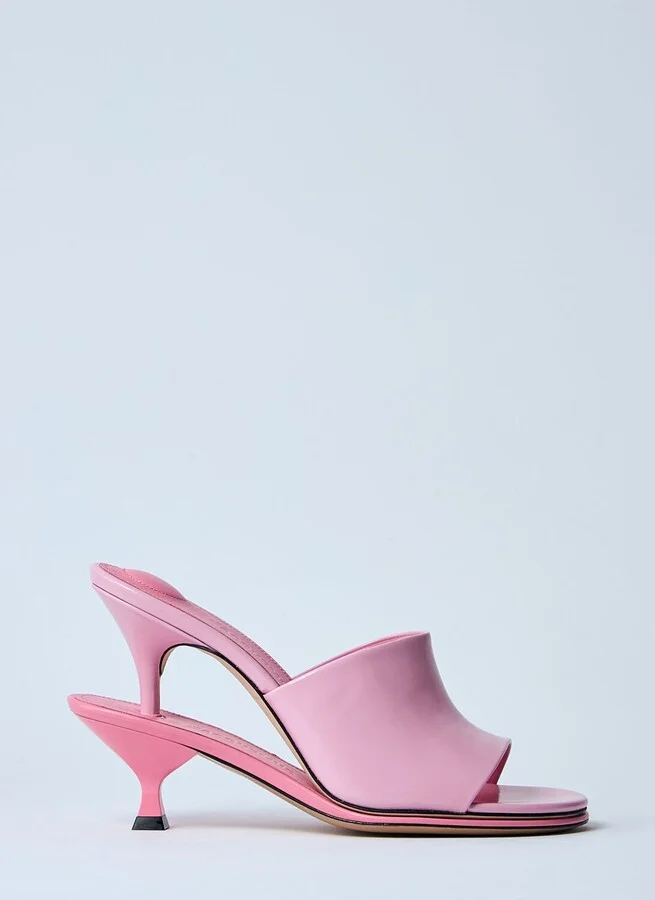 Jacquemus Les Doubles Mules - Woman Heels Pink Eu - 39