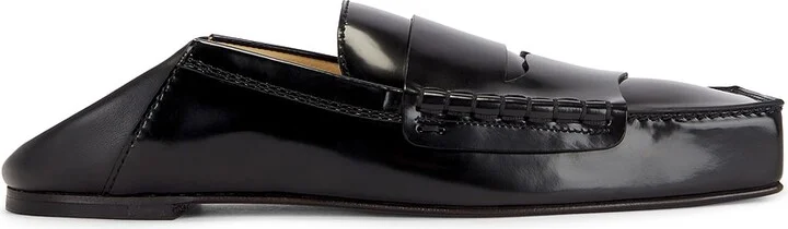 JACQUEMUS Les Mocassins Carre in Black - Image 2