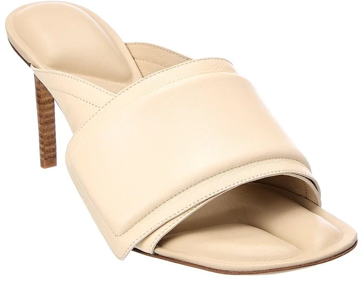 Jacquemus Les Mules Aqua Leather Sandal
