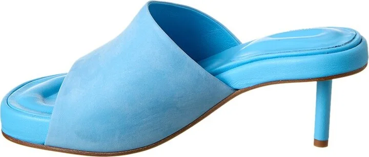Jacquemus Les Mules Argilla Leather Sandal - Image 2