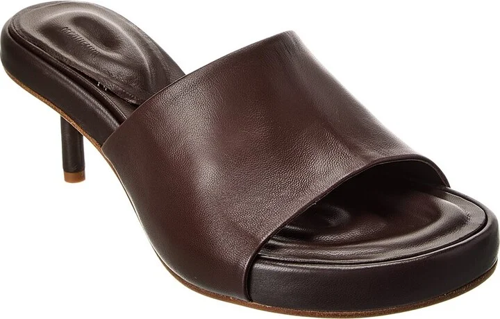 Jacquemus Les Mules Argilla Leather Sandal