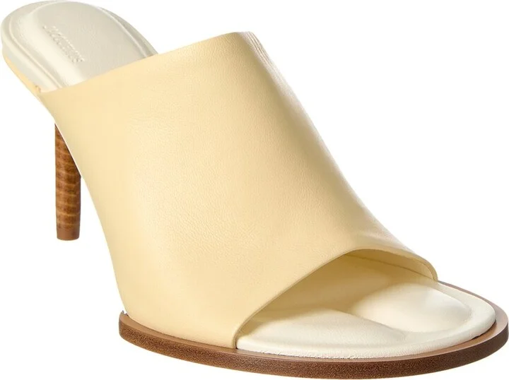 Jacquemus Les Mules Rond Carre Leather Mule