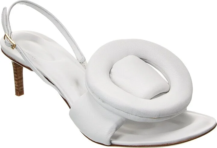 Jacquemus Les Sandales Cuscinu Leather Slingback Sandal