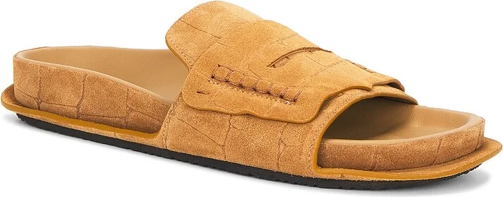 JACQUEMUS Les Sandales Mocassin in Tan - Image 2