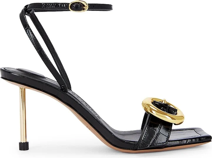 JACQUEMUS Les Sandales Regalo in Black