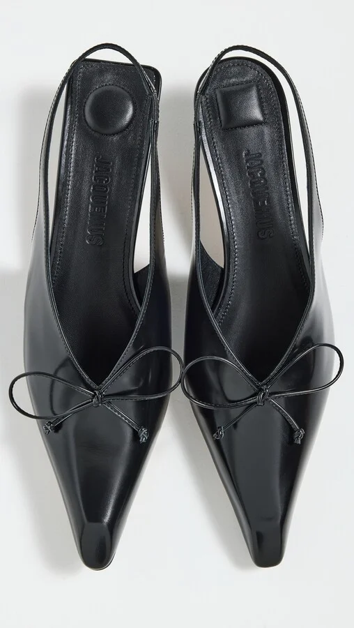 Jacquemus Les Slingbacks Cubisto Basses Heels - Image 3