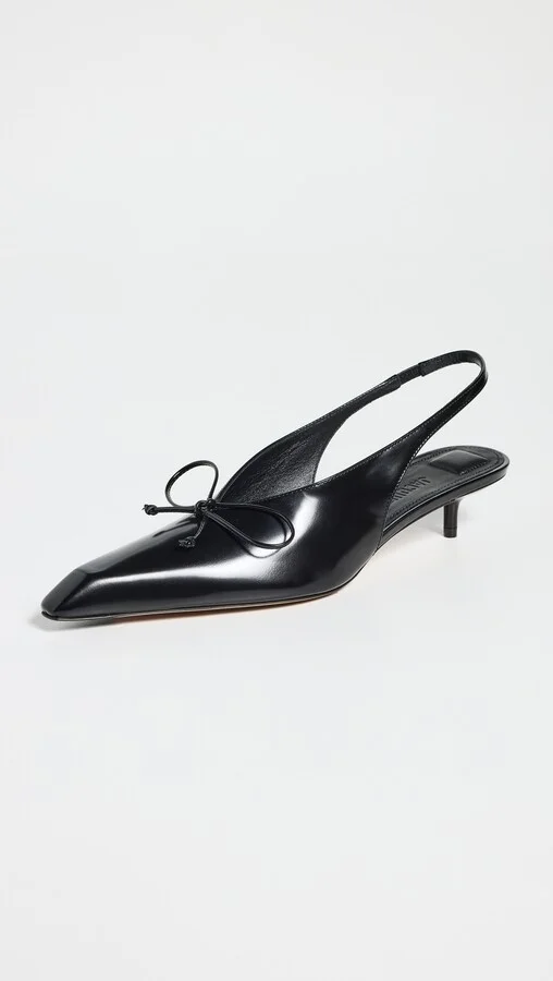 Jacquemus Les Slingbacks Cubisto Basses Heels - Image 5