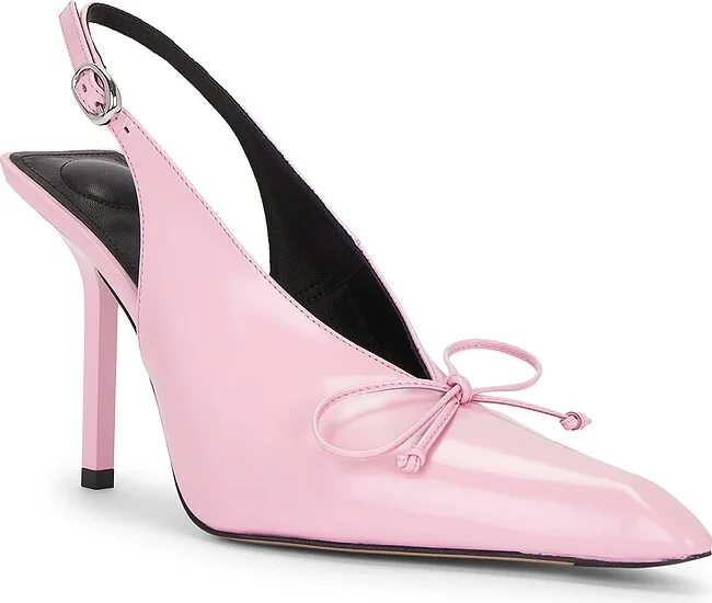 JACQUEMUS Les Slingbacks Cubisto in Pink - Image 2