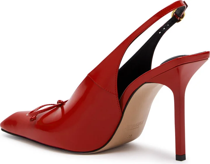 Jacquemus Les Slingbacks Cubisto Leather Slingback Pumps - Image 2