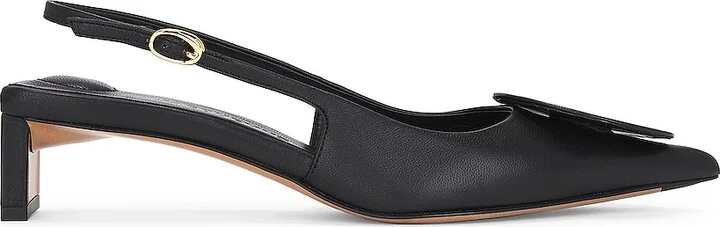 JACQUEMUS Les Slingbacks Duelo B in Black - Image 2