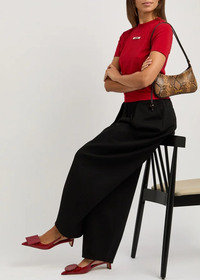 Jacquemus Les Slingbacks Duelo Basses Leather Pumps - Image 5