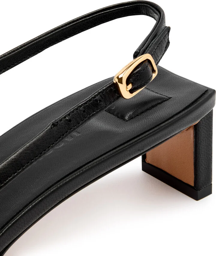 Jacquemus Les Slingbacks Duelo Leather Pumps - Image 4