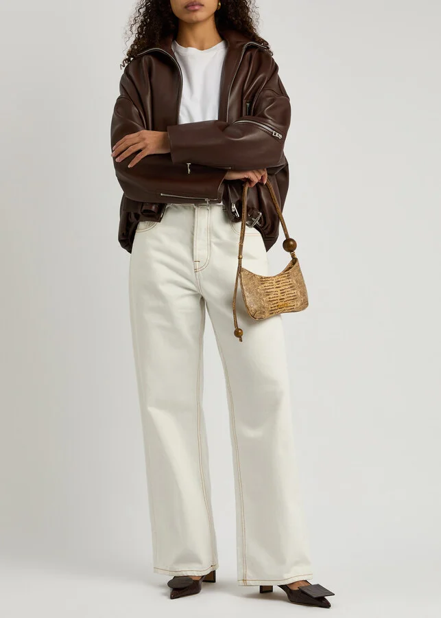 Jacquemus Les Slingbacks Duelo Leather Pumps - Image 6
