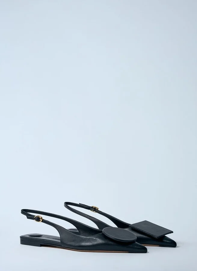 Jacquemus Les Slingbacks Duelo Pumps - Woman Flats Black Eu - 40 - Image 2