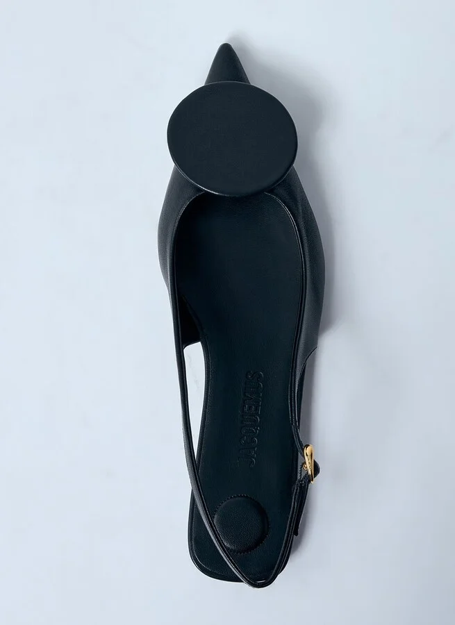 Jacquemus Les Slingbacks Duelo Pumps - Woman Flats Black Eu - 40 - Image 5