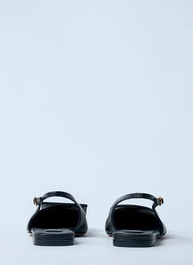 Jacquemus Les Slingbacks Duelo Pumps - Woman Flats Black Eu - 40 - Image 6