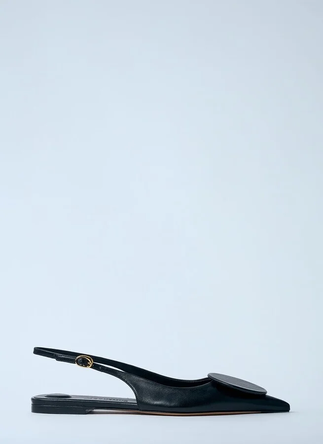 Jacquemus Les Slingbacks Duelo Pumps - Woman Flats Black Eu - 40