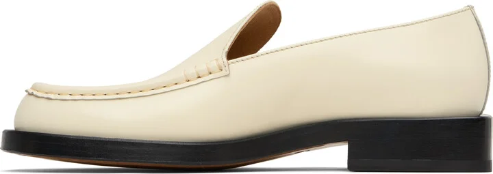 JACQUEMUS Off-White 'The loafers' Loafers - Image 3