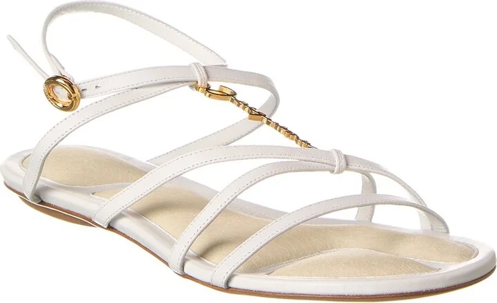 Jacquemus Pralu Leather Sandal