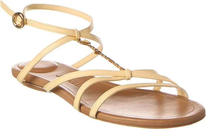 Jacquemus Pralu Leather Sandal