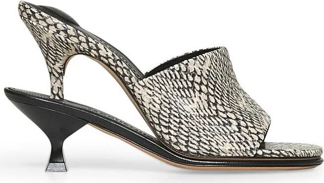 Jacquemus Printed Les Doubles Hi Mules