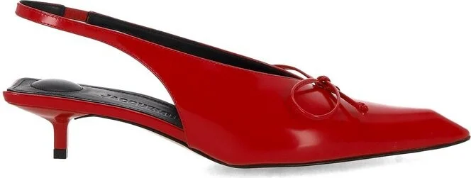 Jacquemus Sling-Back Kitten Heels