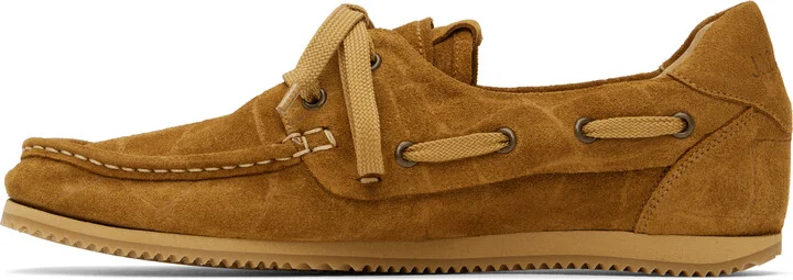 JACQUEMUS Tan La Croisière 'The Batto' Boat Shoes - Image 3