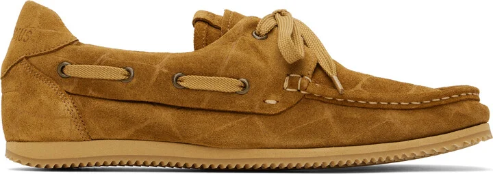 JACQUEMUS Tan La Croisière 'The Batto' Boat Shoes