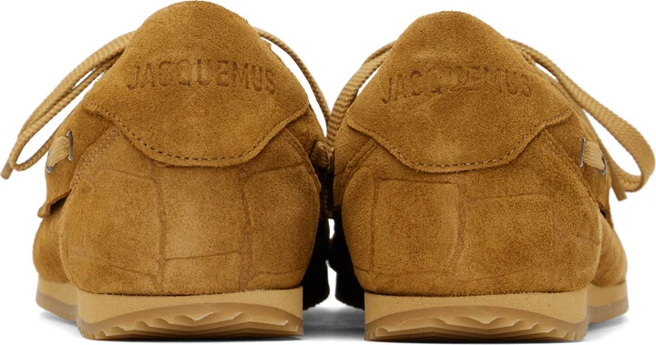 JACQUEMUS Tan La Croisière 'The Batto' Loafers - Image 2